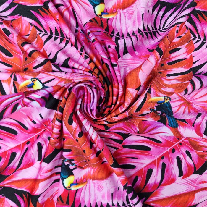 Tela Licra Power Estampada Destellante