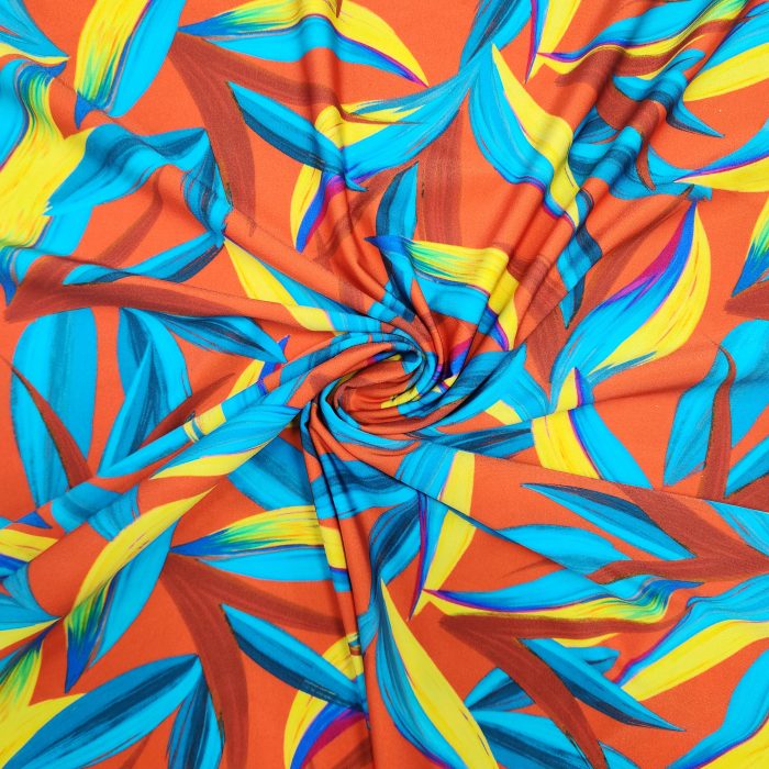 Tela Licra Power Estampada Destellante