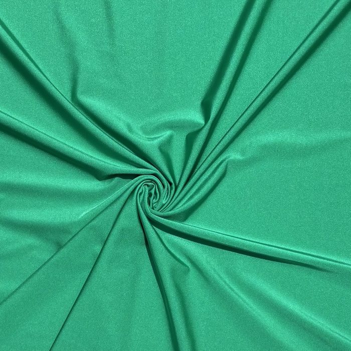 Tela Licra Power Destellante Verde Kelly