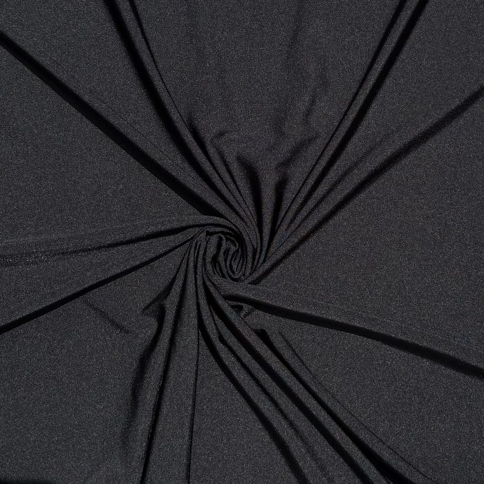 Tela Licra Power Destellante Negro