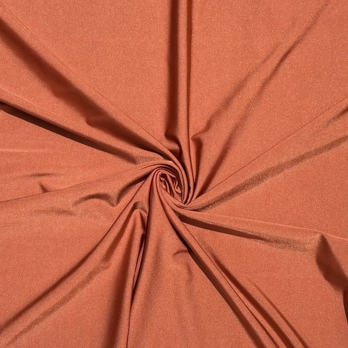 Tela Licra Power Destellante Ladrillo