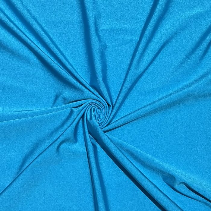 Tela Licra Power Destellante Azul