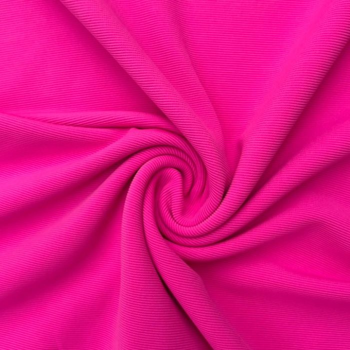 Licra Acanalada Mate fucsia